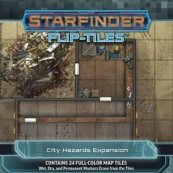 Common Ground Games Starfinder Flip Tiles City Hazards