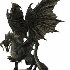 Common Ground Games Miniatures D&D Icons Of The Realms Adult Black Dragon