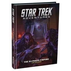 Common Ground Games Star Trek Adventures RPG Klingon Empire Core Rulebook Role Playing Games