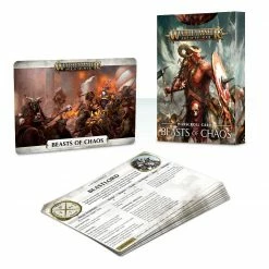 Other Miniatures Warhammer Age Of Sigmar Beasts Of Chaos Warscroll Cards