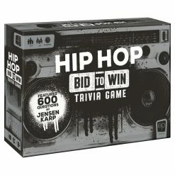 Common Ground Games Hip Hop Bid To Win Trivia Game Board Games