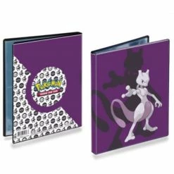 Common Ground Games Pokemon TCG Ultra Pro 4-Pocket Binder Pokemon Mewtwo (15397)