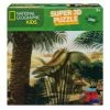 Common Ground Games Super 3D National Geographic Kids 150pc Puzzle Stenonychosaurus