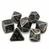 Common Ground Games Die Hard Dice Drakona Argentum 7ct Polyhedral Set
