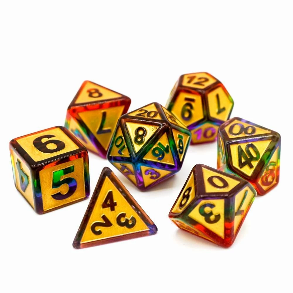 Common Ground Games Die Hard Dice Leprechaun 7ct Polyhedral Set