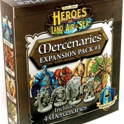 Common Ground Games Board Games Heroes Of Land, Sea, & Air Mercenaries Expansion Pack #1