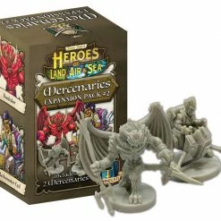 Common Ground Games Heroes Of Land, Sea, & Air Mercenaries Expansion Pack #2 Board Games