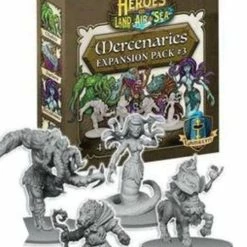 Common Ground Games Board Games Heroes Of Land, Sea, & Air Mercenaries Expansion Pack #3