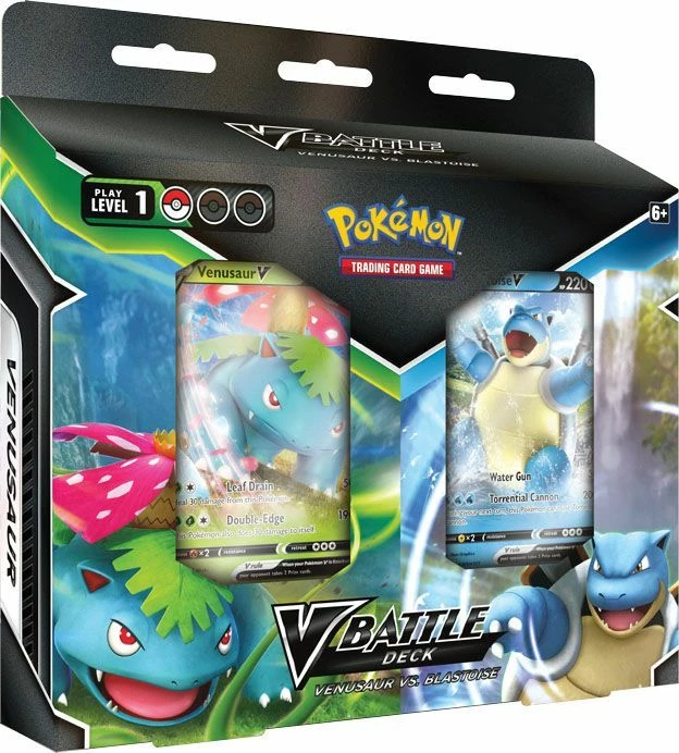Common Ground Games Pokemon TCG V Battle Deck Venusaur V Vs. Blastoise V