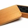 Common Ground Games Easy Roller Wooden Dice Case - Plain Cherry