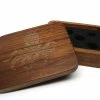 Common Ground Games Easy Roller Wooden Dice Case - Black Walnut With Cthulhu