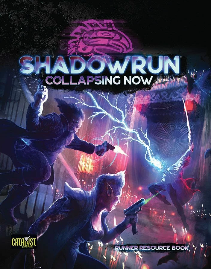 Common Ground Games Role Playing Games Shadowrun RPG 6e Collapsing Now