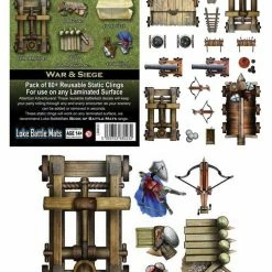 Common Ground Games RPG Battle Mats Add-On Scenery War & Siege