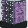 Other Dice Chessex 12mm Translucent Purple/White 36ct D6 Set (23807)