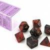 Other Chessex Gemini Purple-Red/Gold 7ct Polyhedral Set (26426)
