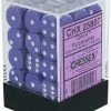Other Chessex 12mm Opaque Purple/White 36ct D6 Set (25807)