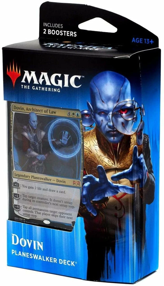 Other Magic The Gathering MTG: Ravnica Allegiance Planeswalker Deck - Dovin (Blue/White)