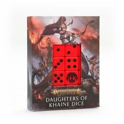 Common Ground Games Warhammer Age Of Sigmar Daughters Of Khaine Dice Set Miniatures
