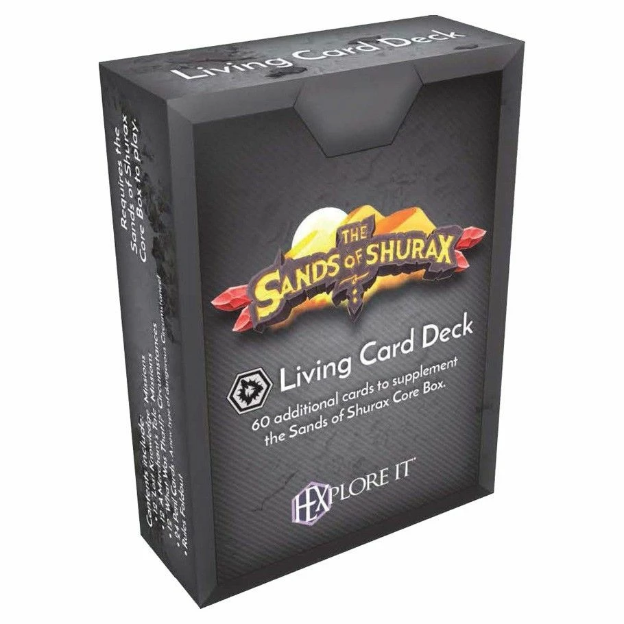 Common Ground Games HEXplore It: The Sands Of Shurax Living Card Deck Board Games