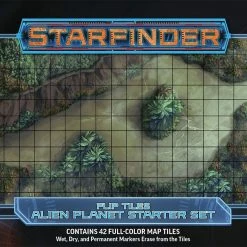 Common Ground Games Starfinder RPG Flip Tiles Alien Planet Starter Set