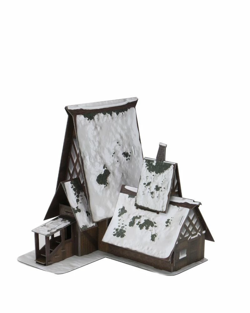 Common Ground Games Miniatures D&D Icons Of The Realms Icewind Dale Rime Of The Frostmaiden Papercraft Set - The Lodge (96048)
