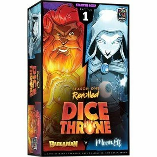 Common Ground Games Board Games Dice Throne Season One Rerolled Barbarian V Moon Elf