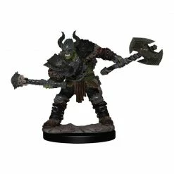 Common Ground Games Miniatures Pathfinder Battles Premium Male Half-Orc Barbarian (77503)