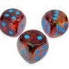Common Ground Games Chessex Single 30mm Nebula Primary/Blue D6 (DN3059) Dice