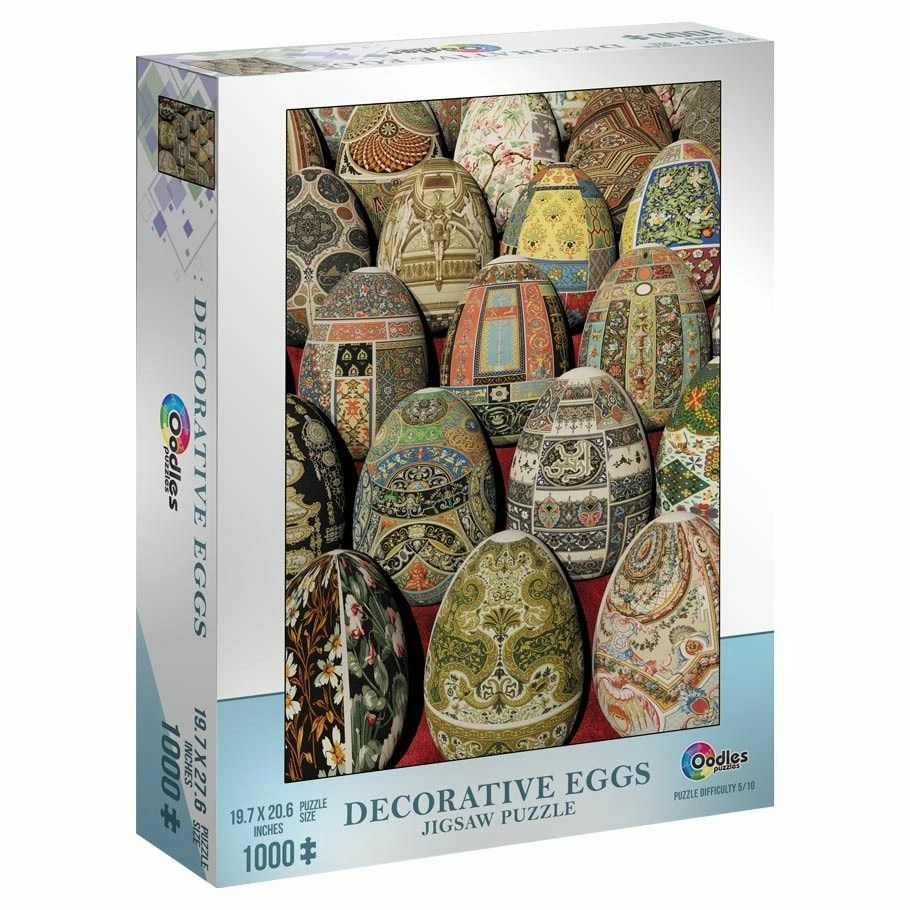 Common Ground Games Puzzles Decorative Eggs 1000pc