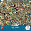 Common Ground Games Comic Crowds Book Fair 750pc Puzzles
