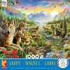 Common Ground Games Summer Wolf Family 1000pc Puzzles