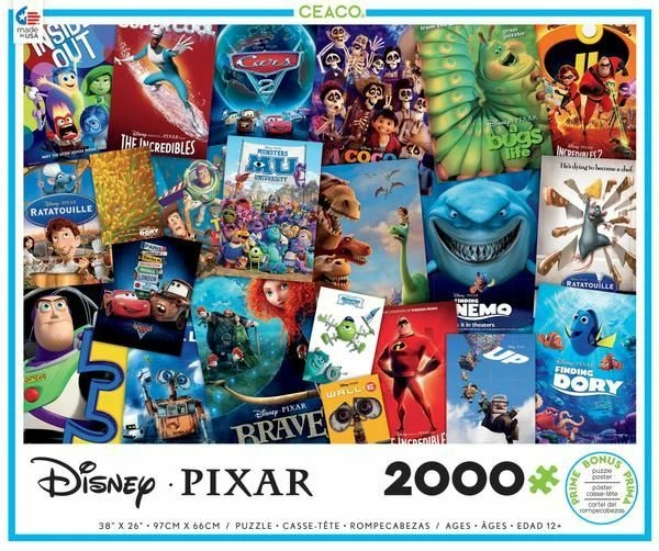 Common Ground Games Disney/Pixar Movie Posters 2000 Puzzles
