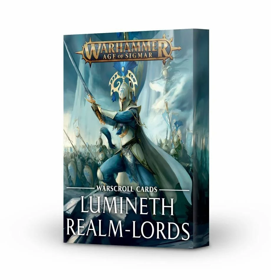 Common Ground Games Warhammer Age Of Sigmar 9th Edition Lumineth Realm Lords Warscroll Cards