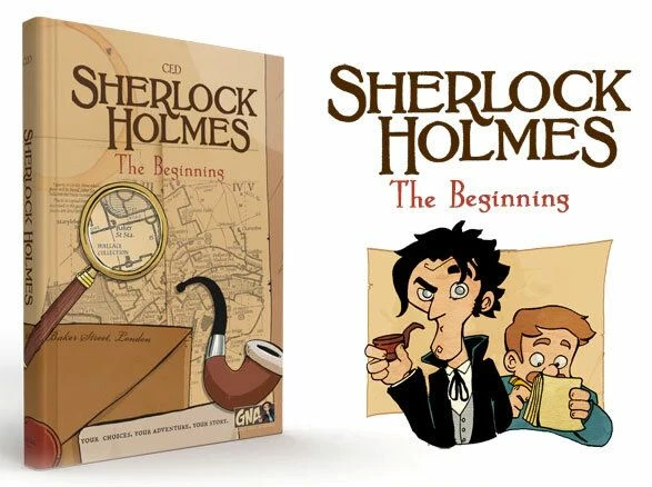 Common Ground Games Graphic Novel Adventures: Sherlock Holmes The Beginning Role Playing Games