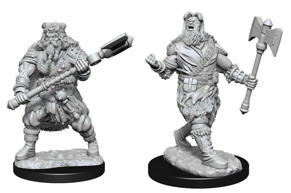 Common Ground Games Nolzur’s Marvelous Unpainted Miniatures Human Barbarian Male (90224)
