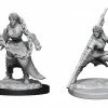 Common Ground Games Nolzur’s Marvelous Unpainted Miniatures Human Monk Female (90225)