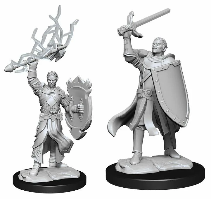 Common Ground Games Nolzur’s Marvelous Unpainted Miniatures Half-Elf Male Paladin (90230)