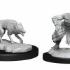 Common Ground Games Nolzur’s Marvelous Unpainted Miniatures Jackalwere & Jackal (90244)
