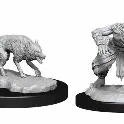 Common Ground Games Nolzur’s Marvelous Unpainted Miniatures Jackalwere & Jackal (90244)