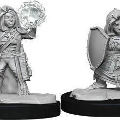 Common Ground Games Pathfinder Battles Deep Cuts Unpainted Miniatures Halfling Female Cleric (90261)