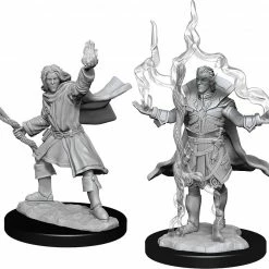 Common Ground Games Pathfinder Battles Deep Cuts Unpainted Miniatures Elf Male Sorcerer (90262)