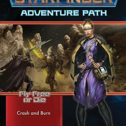 Common Ground Games Starfinder RPG Adventure Path Fly Free Or Die 5 - Crash And Burn