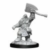 Common Ground Games Magic The Gathering Unpainted Miniatures Dwarf Fighter & Cleric (90276)