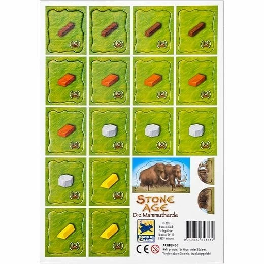 Common Ground Games Board Games Stone Age: Mammoth Herd Mini