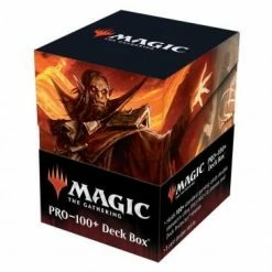 Common Ground Games Magic The Gathering Ultra Pro 100+ Deck Box MTG Strixhaven: School Of Mages Plargg, Dean Of Chaos & Augusta, Dean Of Order (18630)