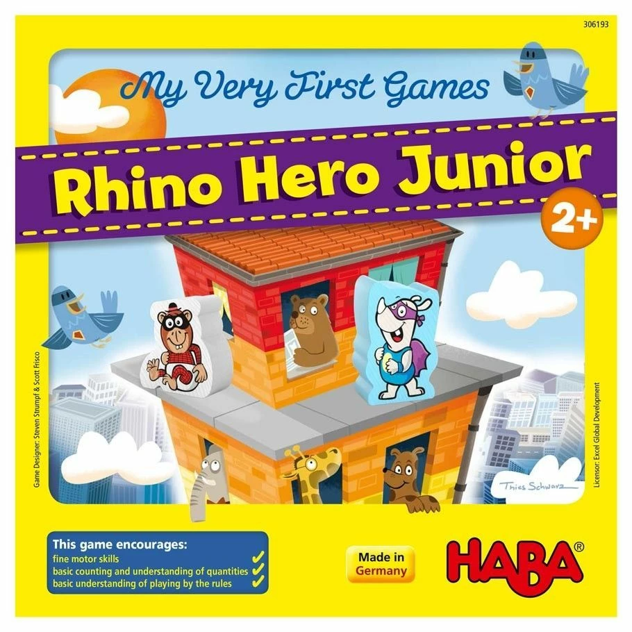 Common Ground Games Board Games MVFG: Rhino Hero Junior