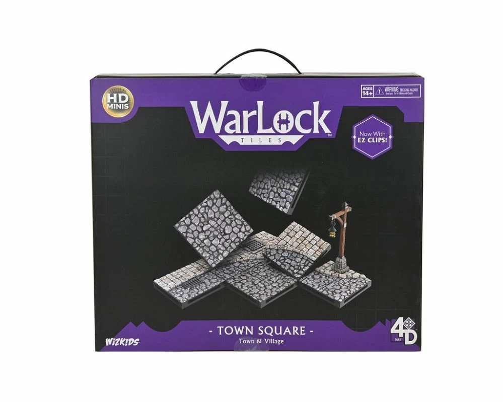 Common Ground Games Warlock Tiles T&V Town Square Miniatures