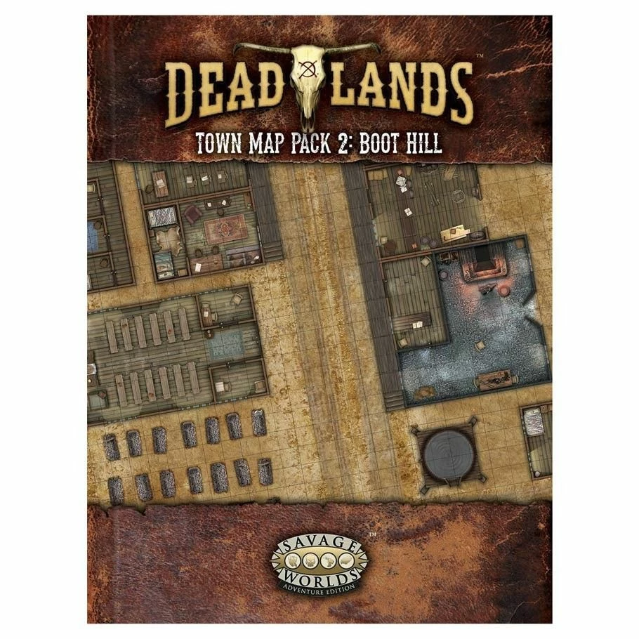 Common Ground Games Role Playing Games SW Deadlands TWW Map Pack 2 Boo