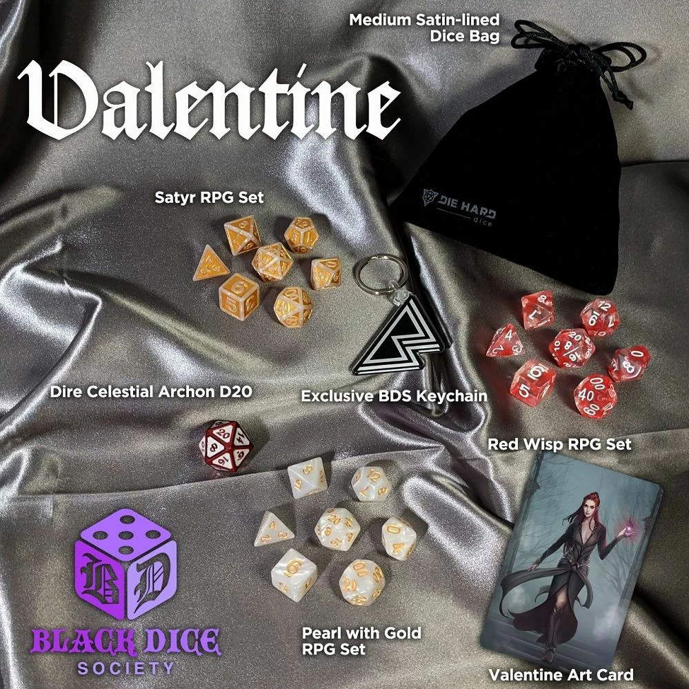 Common Ground Games Valentine Dice Palette