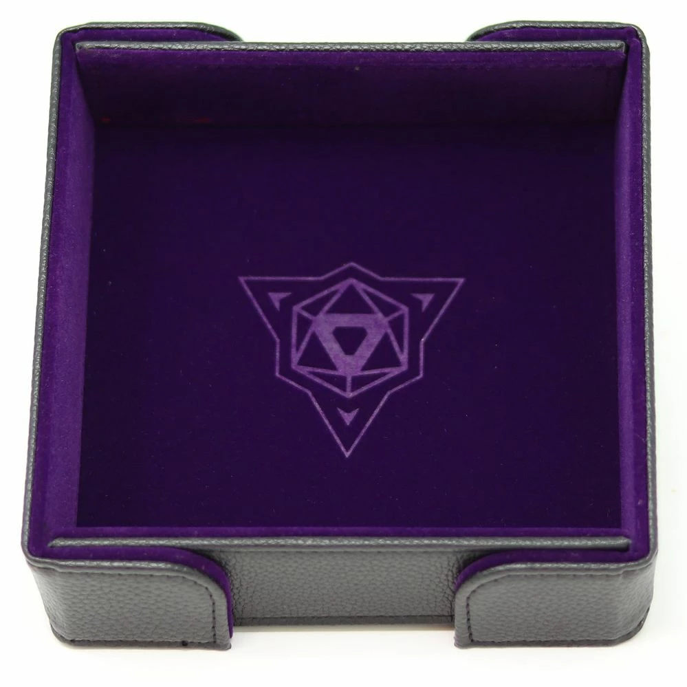 Common Ground Games Dice Tray Purple Square Magnet